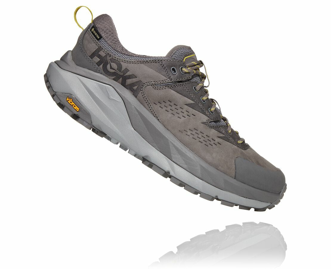 Men's Kaha Low GORE-TEX Charcoal Gray / Green Sheen