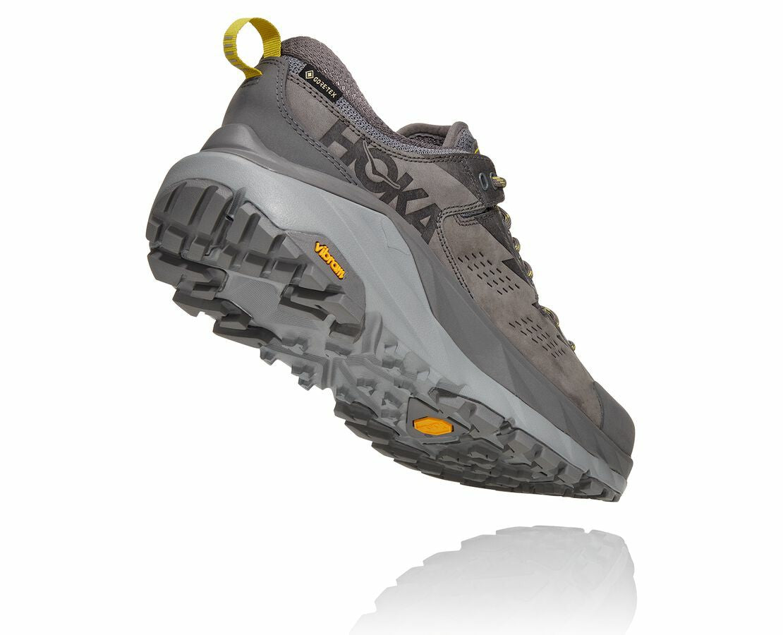 Men's Kaha Low GORE-TEX Charcoal Gray / Green Sheen