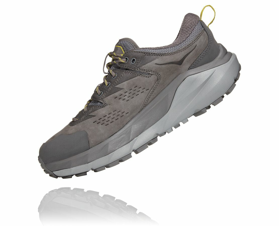 Men's Kaha Low GORE-TEX Charcoal Gray / Green Sheen