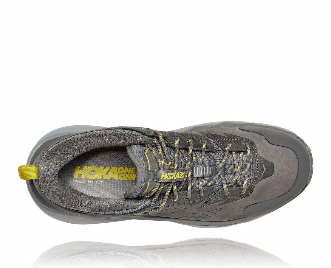 Men's Kaha Low GORE-TEX Charcoal Gray / Green Sheen