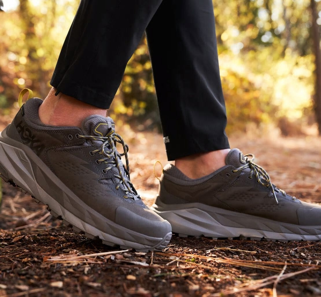 Men's Kaha Low GORE-TEX Charcoal Gray / Green Sheen