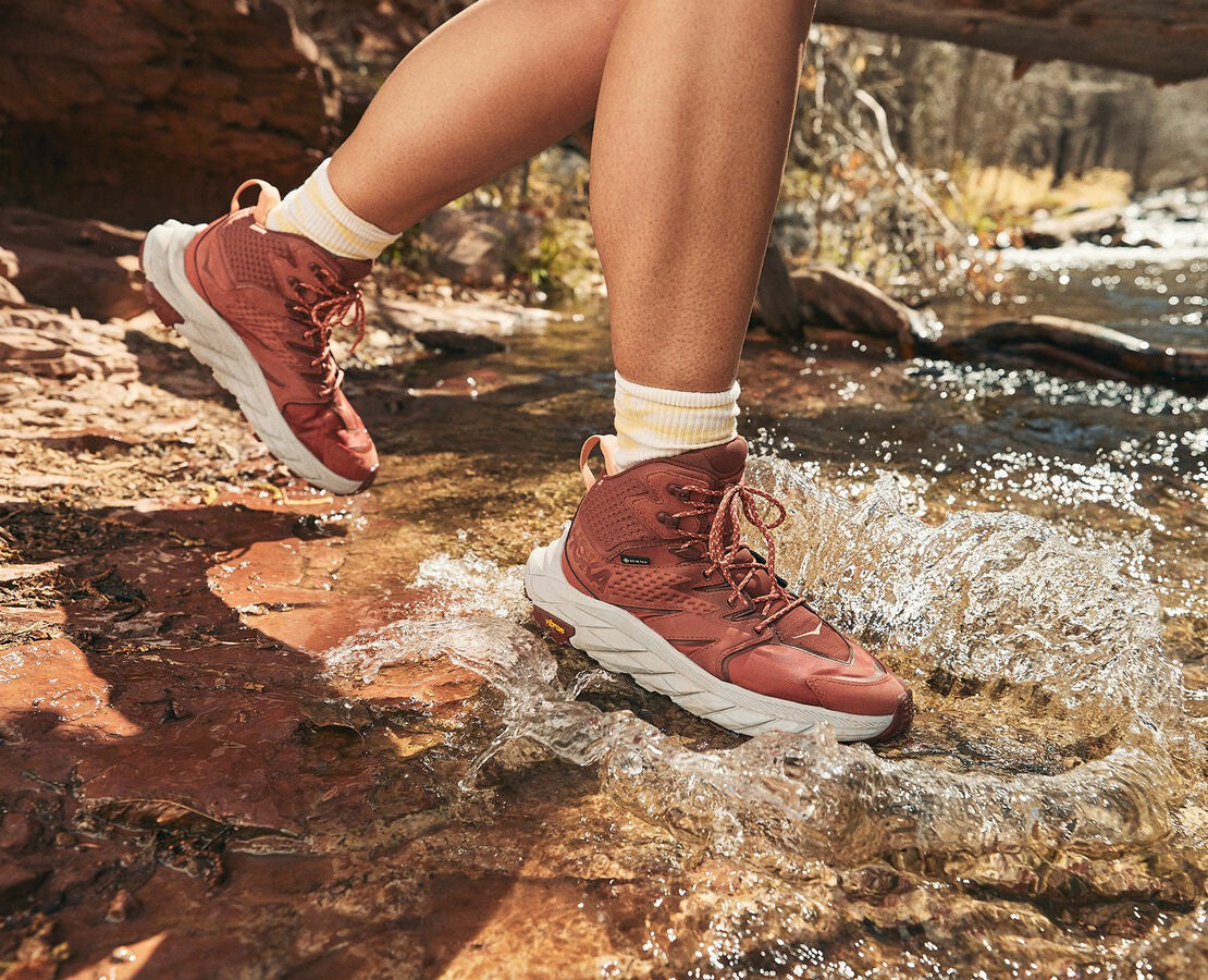 Women's Anacapa Mid GORE-TEX Hot Sauce / Cherry Mahogany