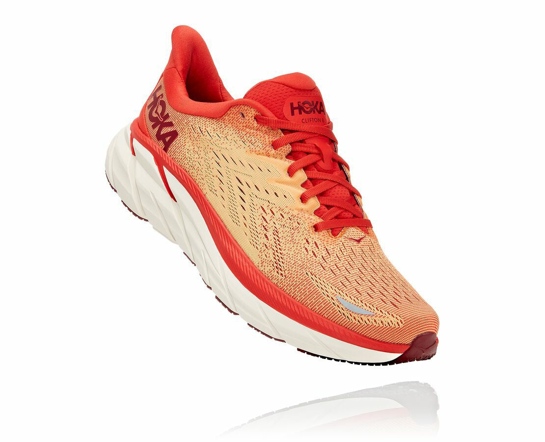 Men's Clifton 8 Fiesta / Blazing Orange