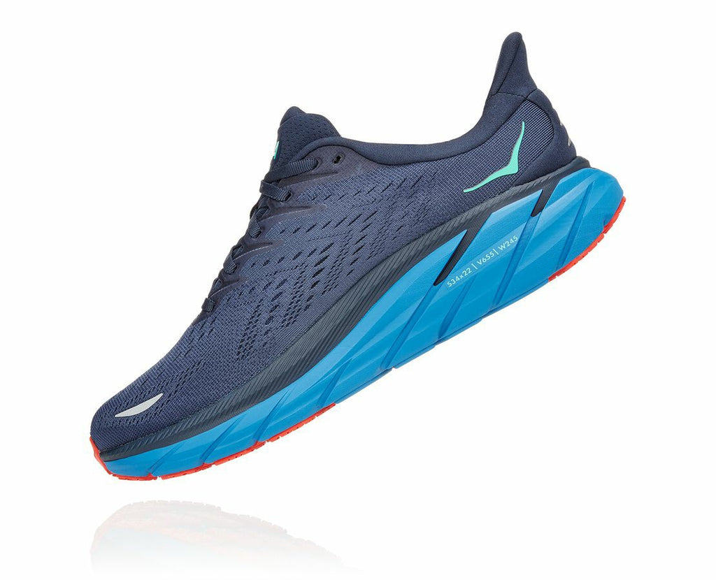 Men's Clifton 8 Outer Space / Vallarta Blue