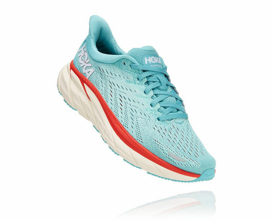 Women's Clifton 8 Aquarelle / Eggshell Blue