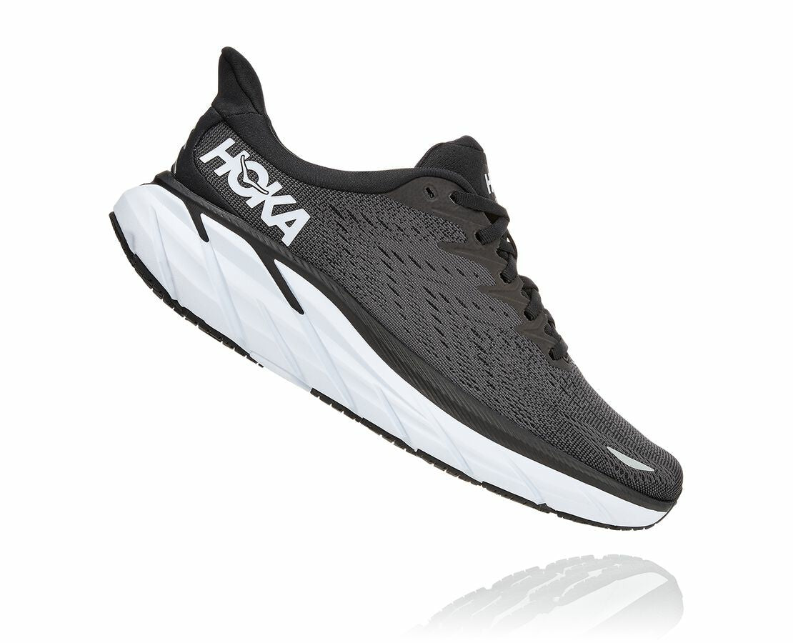 Women's Clifton 8 Black / White