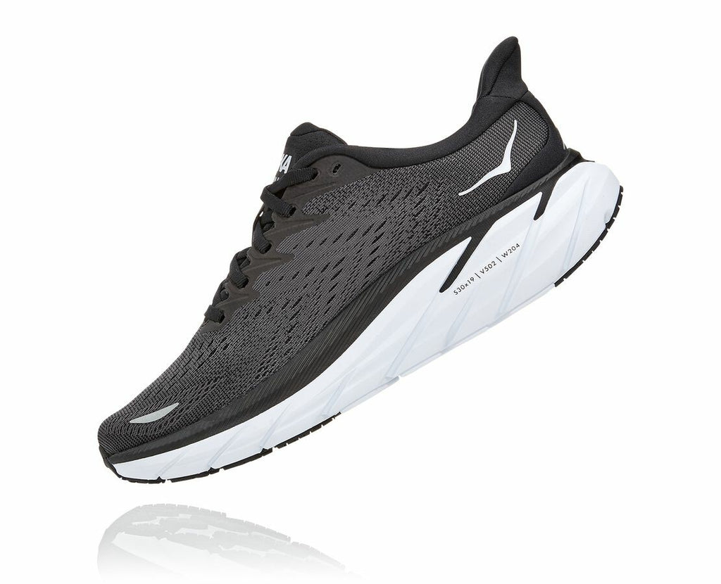 Women's Clifton 8 Black / White