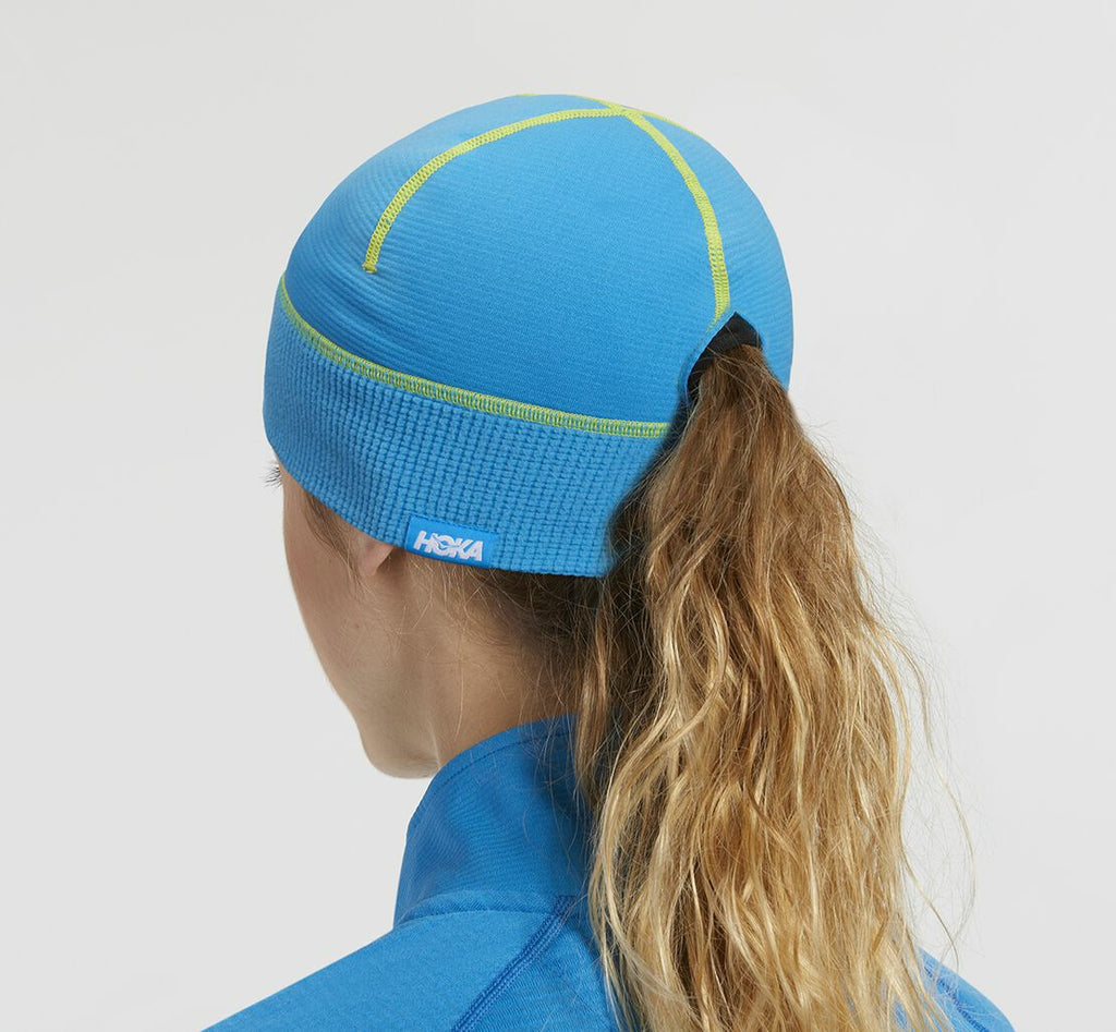 Women's Performance Beanie Diva Blue / Citrus