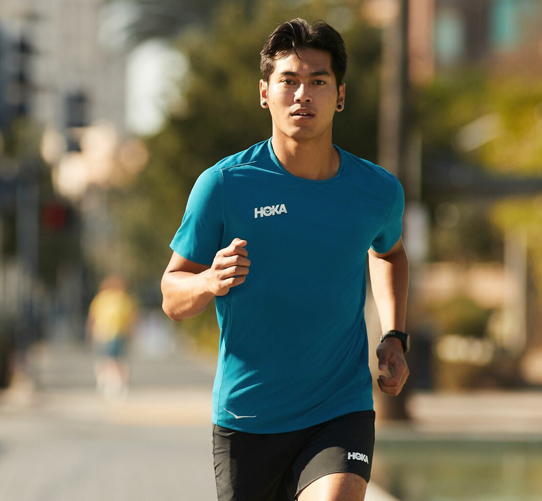 Men's Performance Short Sleeve Moroccan Blue