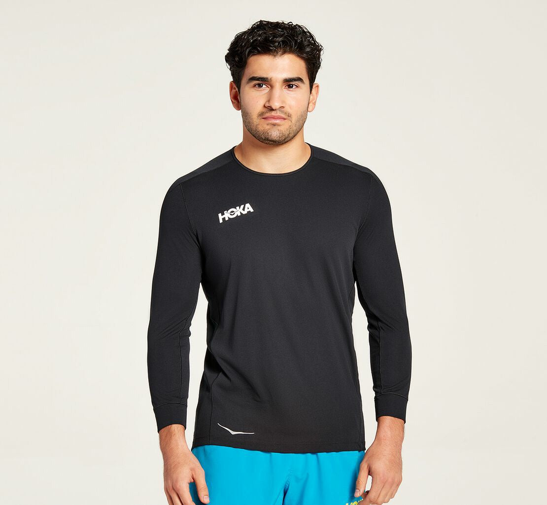Men's Performance 3/4 Sleeve Black