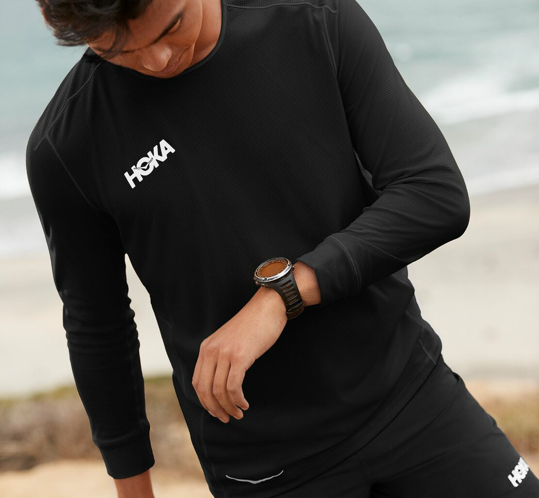 Men's Performance 3/4 Sleeve Black
