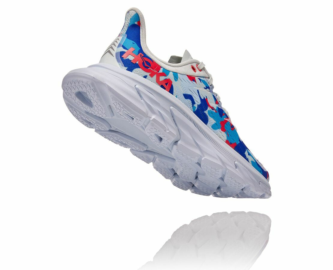 All Gender Clifton Edge Geometric Ballad Blue / Blue Flower
