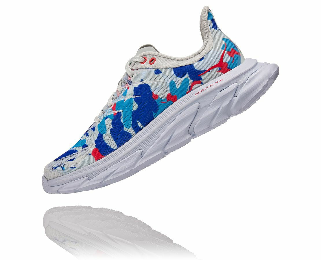 All Gender Clifton Edge Geometric Ballad Blue / Blue Flower