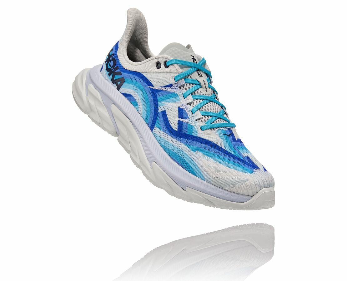 All Gender Clifton Edge Geometric Dazzling Blue / Blue Flower