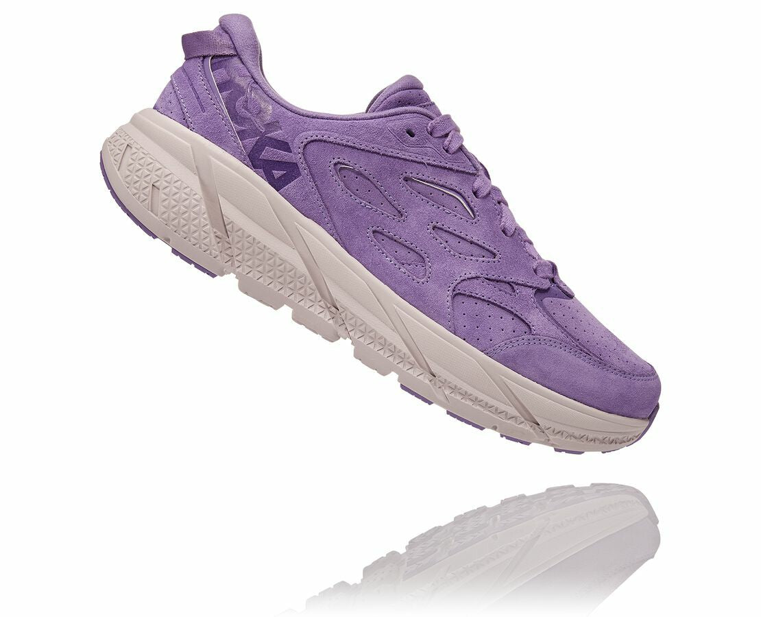 All Gender Clifton L Suede Chalk Violet / Lilac Ash