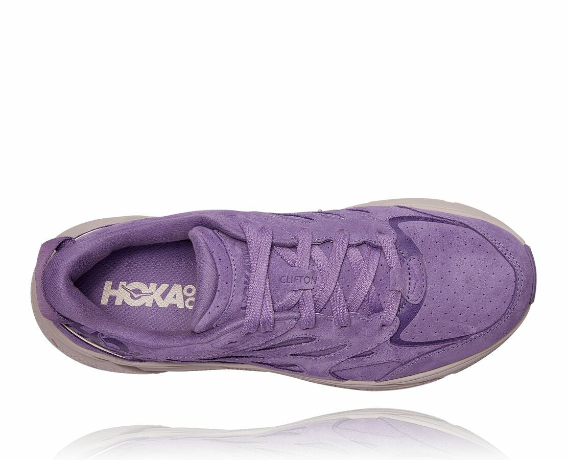 All Gender Clifton L Suede Chalk Violet / Lilac Ash